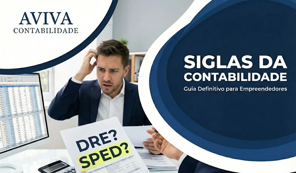 aprenda as siglas da contabilidade com aviva